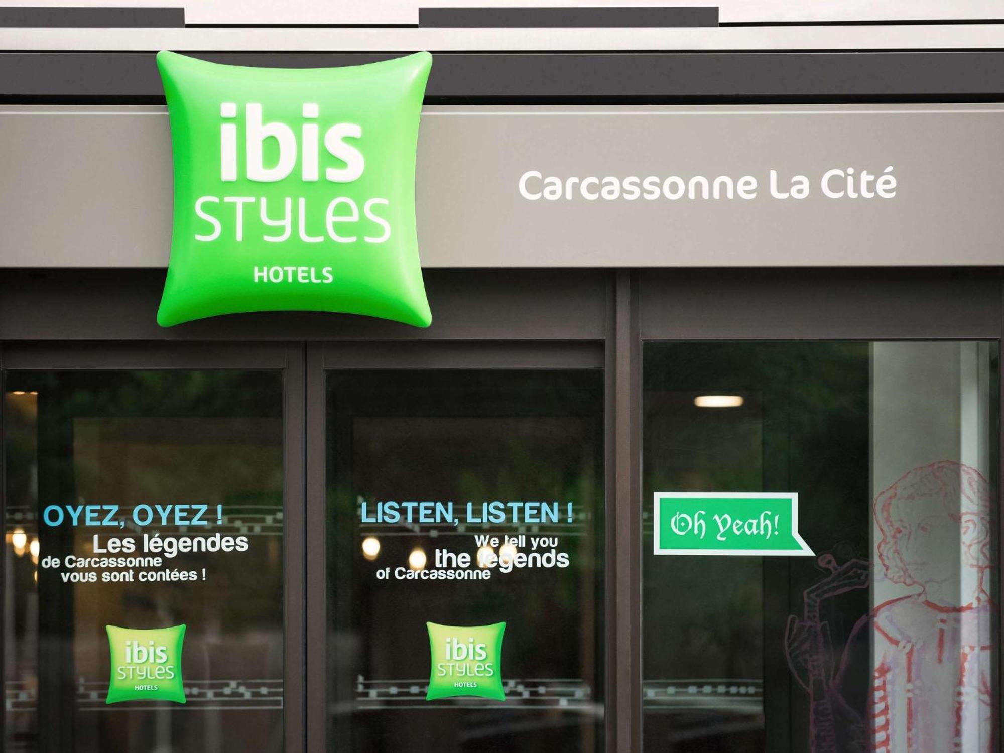 Отель Ibis Styles Carcassonne La Cite Экстерьер фото